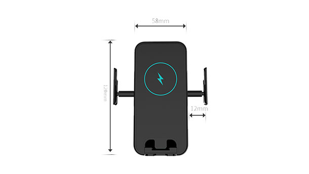 CW15P Infrared Auto Smart Car Wireless charger, support magn